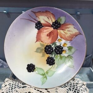 Favorite Baveria German Hand Painted Plate Signed WANDS
L